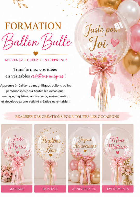 Formation Ballon Bulle